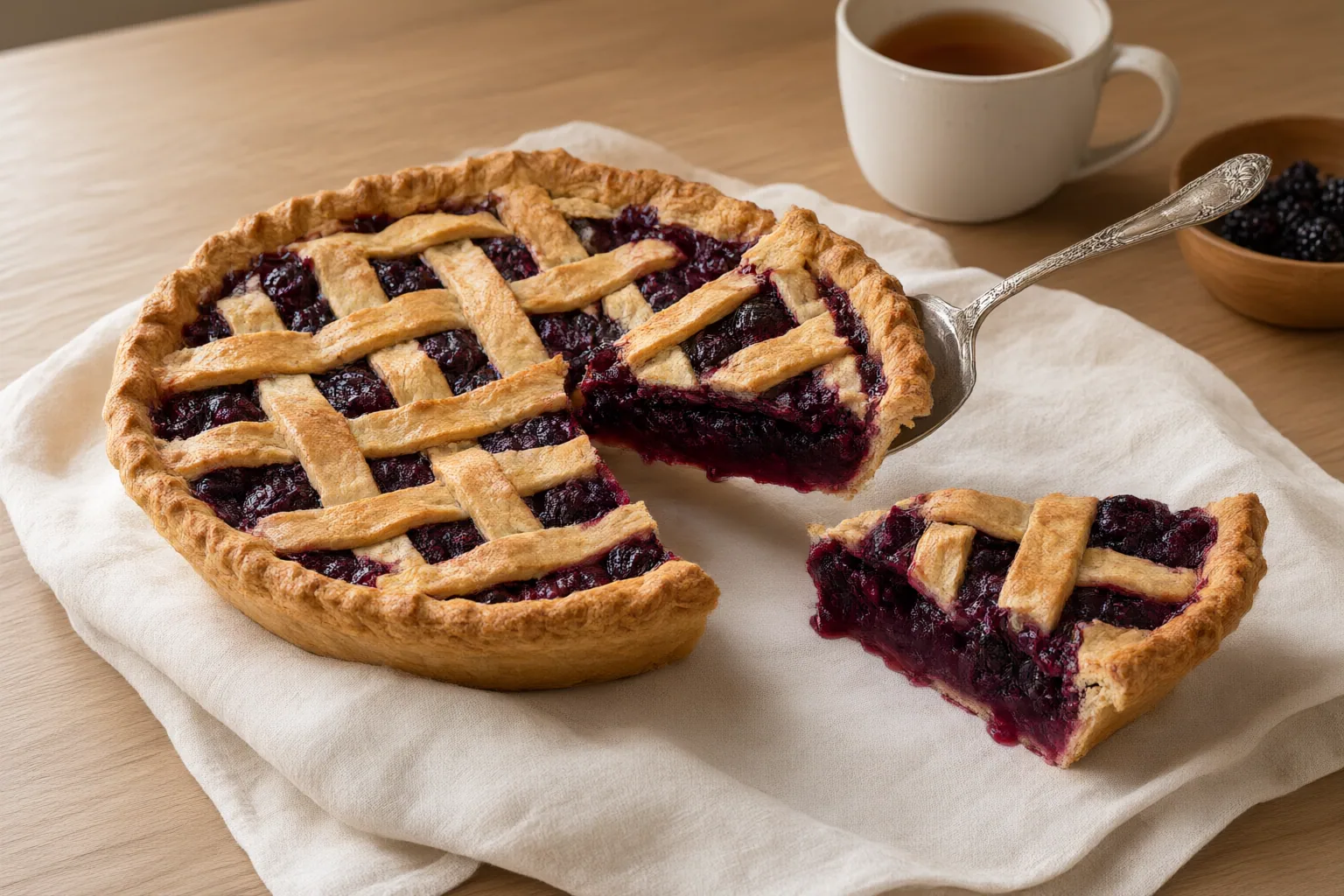 Original editorial hero image for For Cleaner Fruit Pie Slices, Cool the Pie Before Cutting and Reheat Each Serving