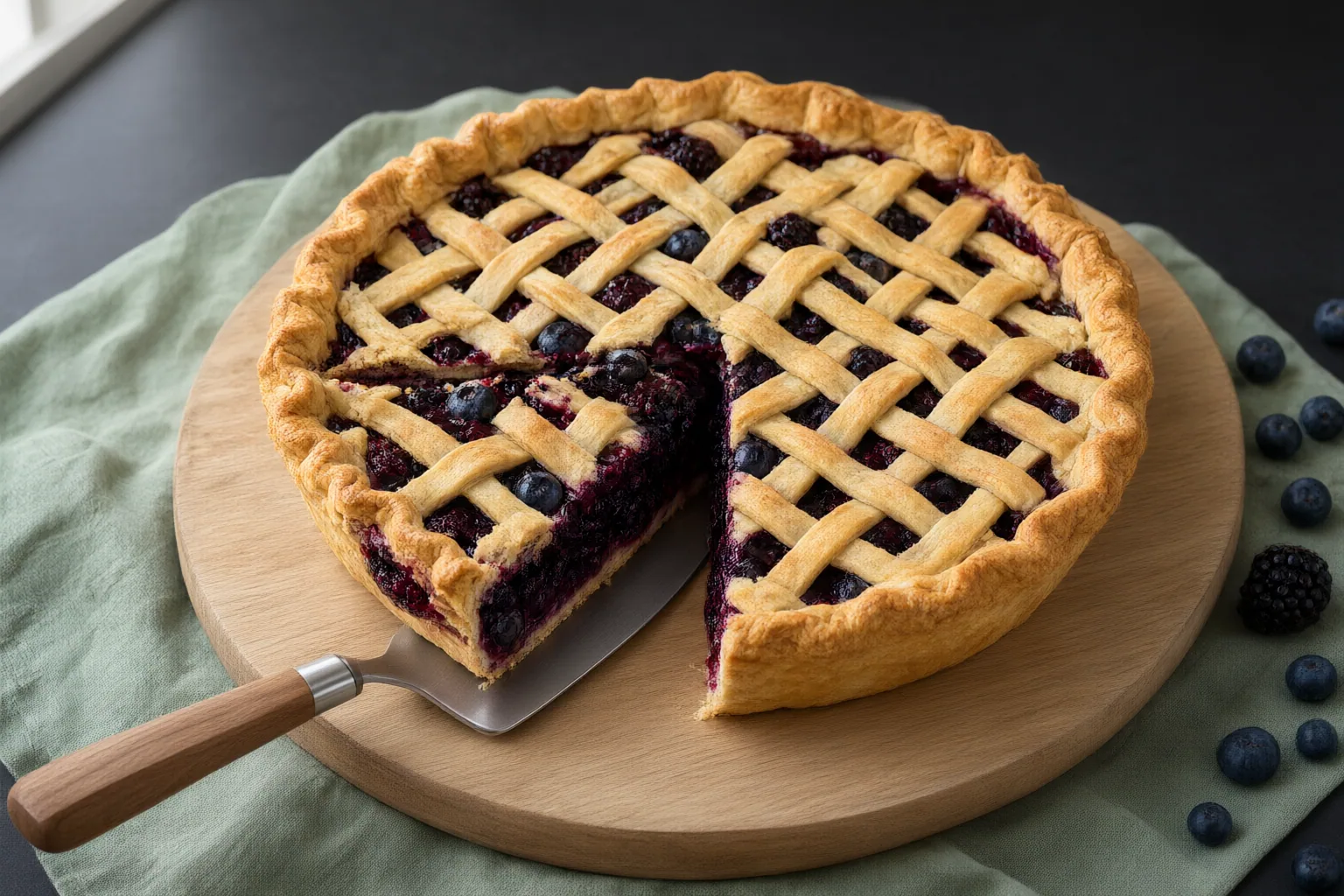 Editorial scene showing practical next steps for For Cleaner Fruit Pie Slices, Cool the Pie Before Cutting and Reheat Each Serving