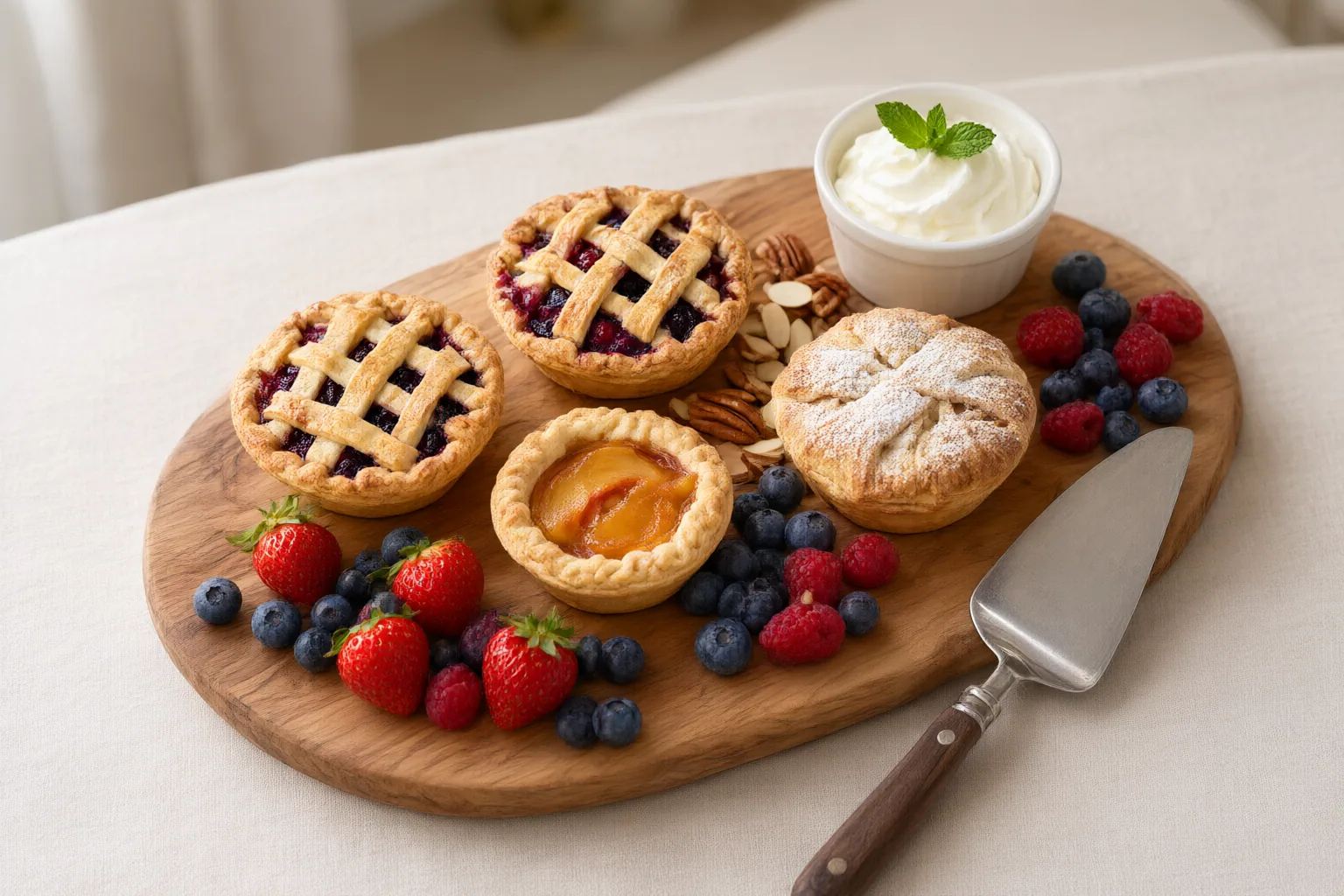 Original editorial hero image for How to Build a Small Fruit Pie Dessert Board