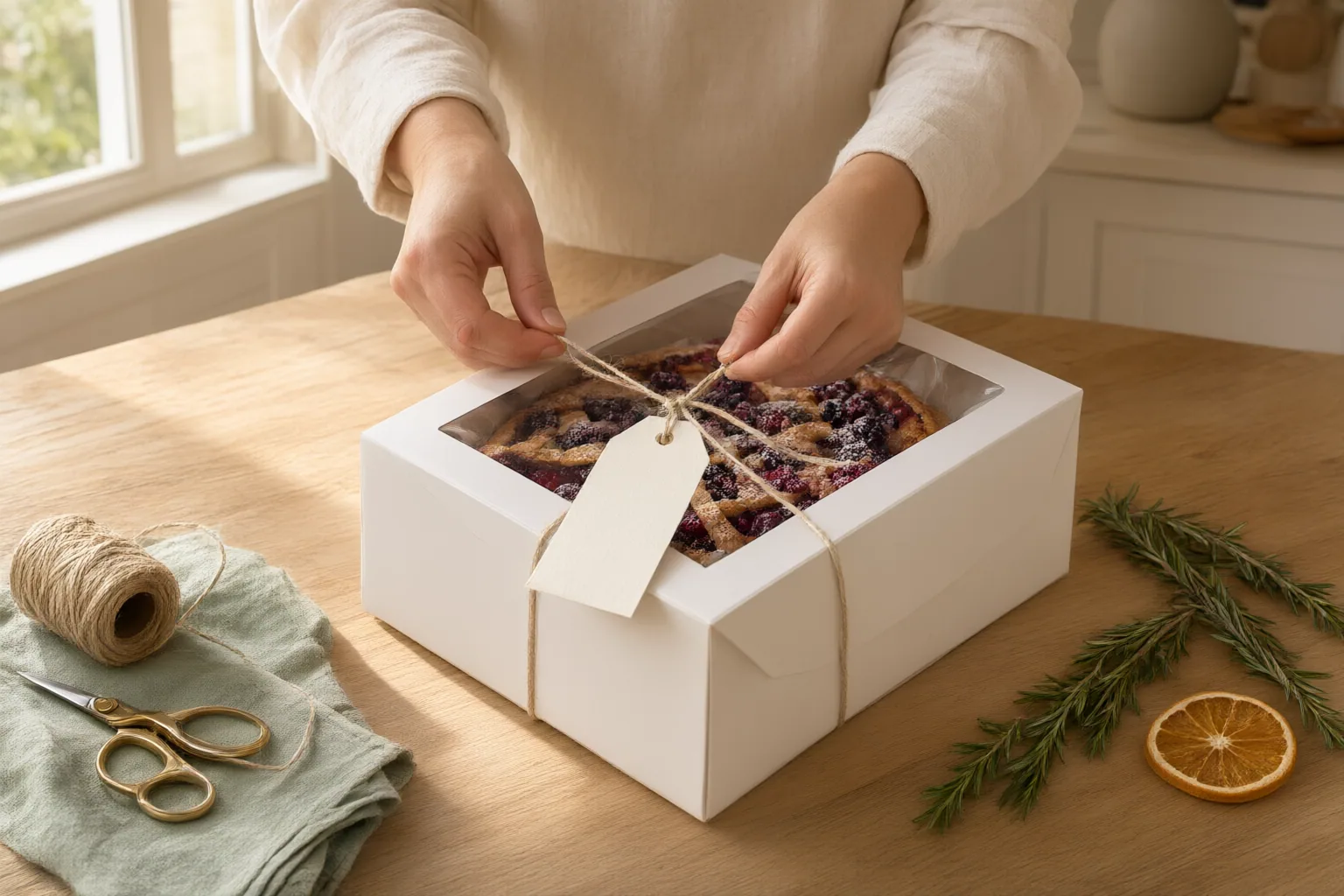 Editorial scene showing practical next steps for How to Label a Dessert Gift for a Host