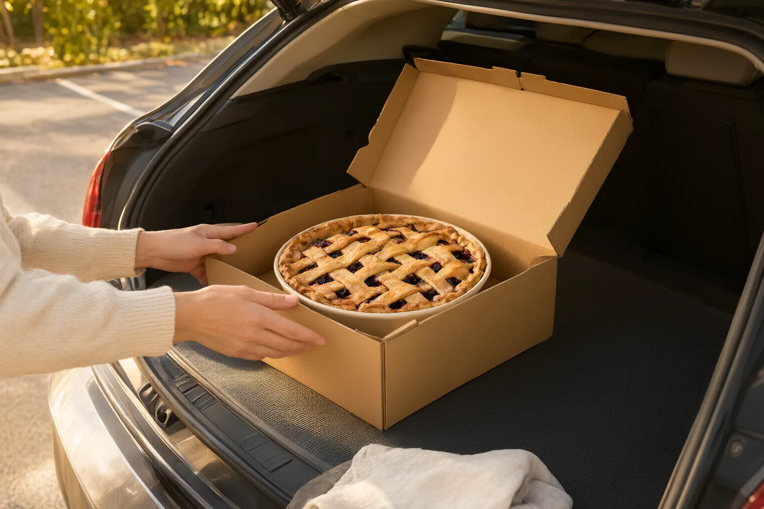 Editorial scene showing practical next steps for How to Pack and Transport a Homemade Pie for a Short Car Trip