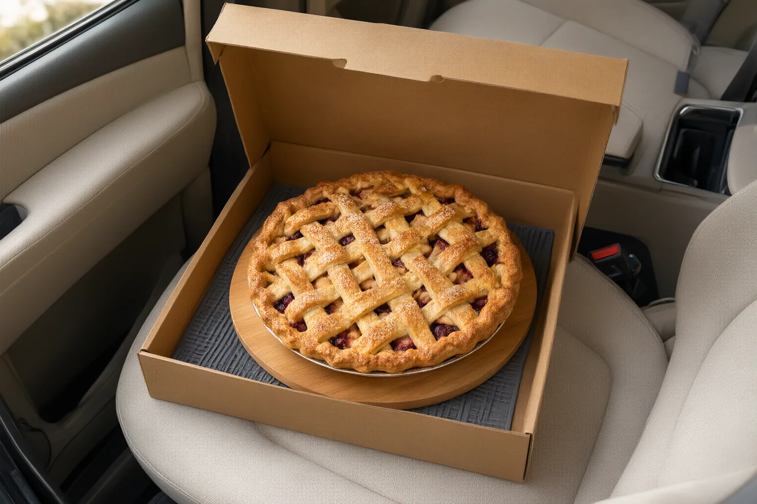 Original editorial hero image for How to Pack and Transport a Homemade Pie for a Short Car Trip