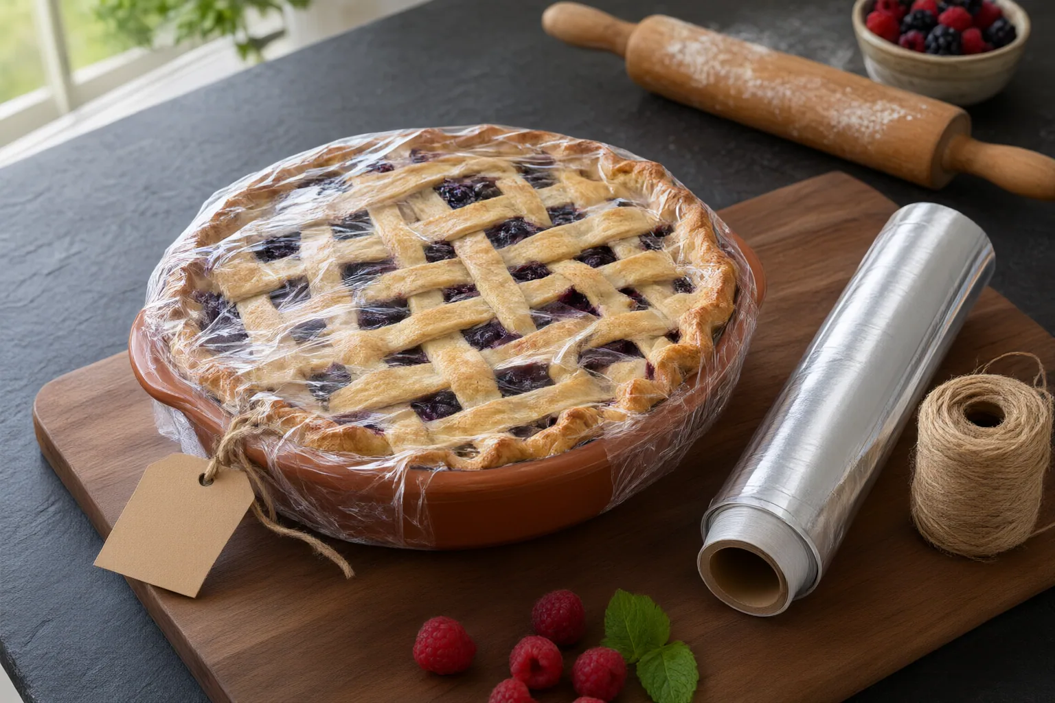 Original editorial hero image for How to Prepare a Homemade Pie Gift the Recipient Can Freeze for Later