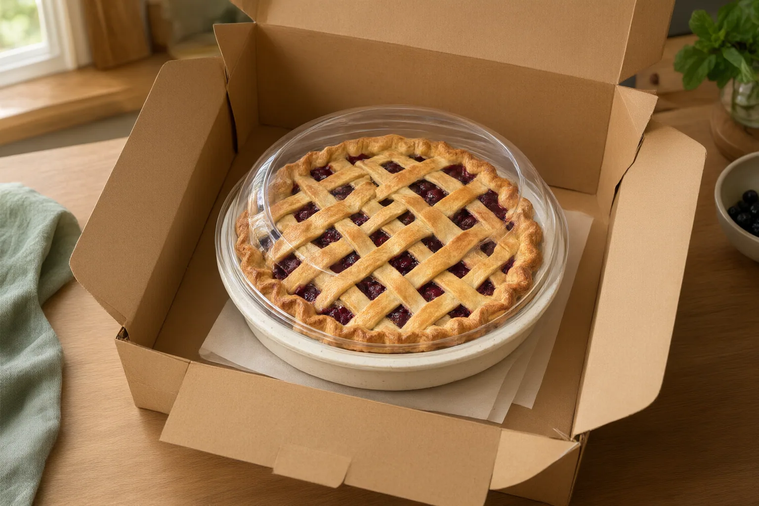 Original editorial hero image for How to Protect a Decorative Pie Crust While Carrying It as a Gift