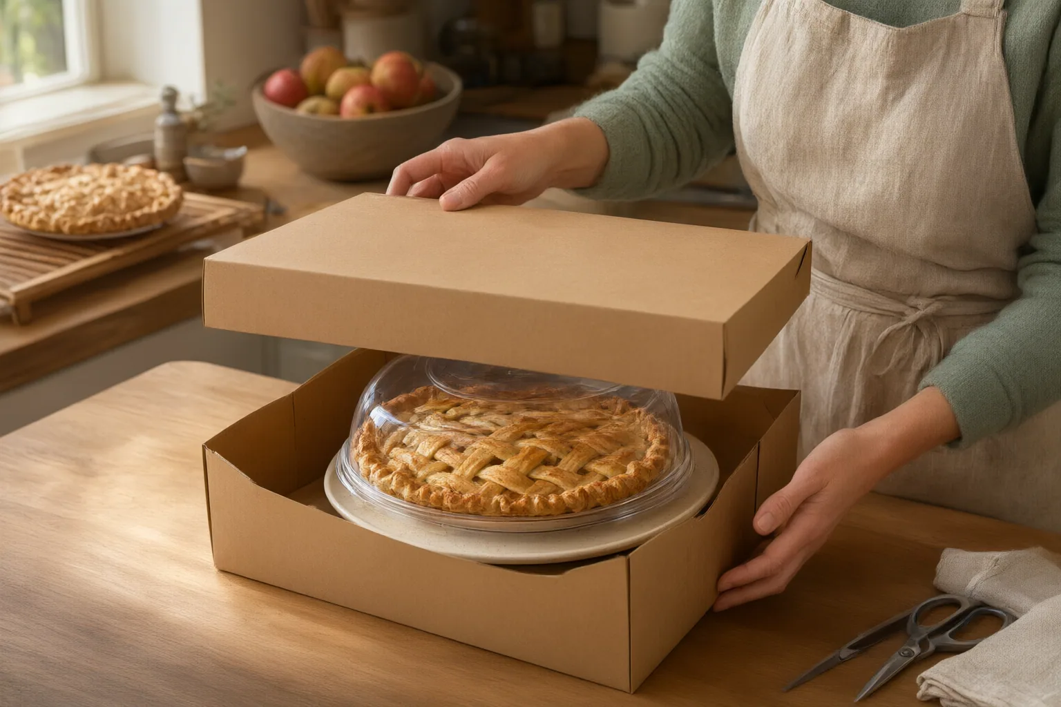 Editorial scene showing practical next steps for How to Protect a Decorative Pie Crust While Carrying It as a Gift