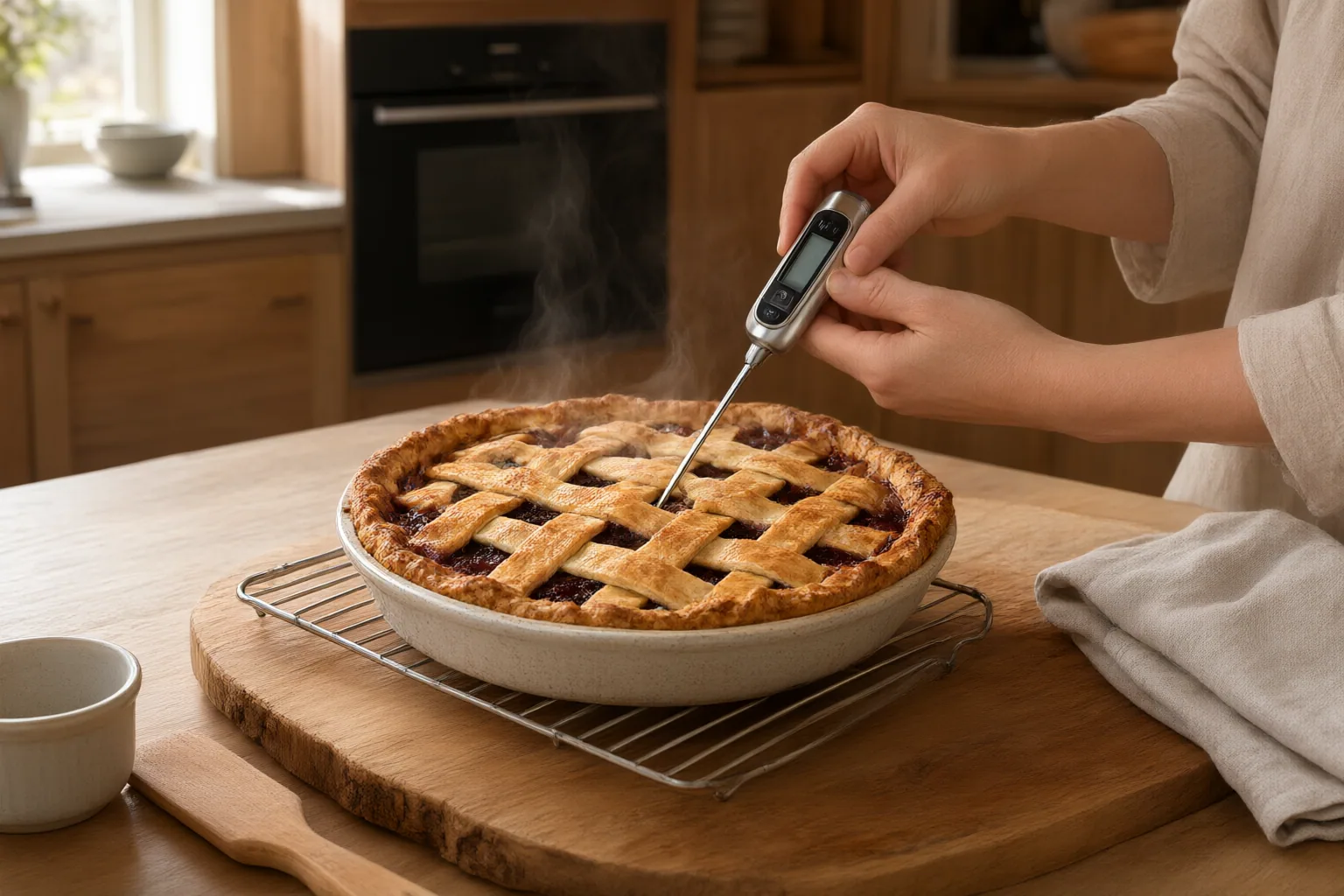Editorial scene showing practical next steps for How to Reheat a Refrigerated Pie Without Leaving the Center Cold