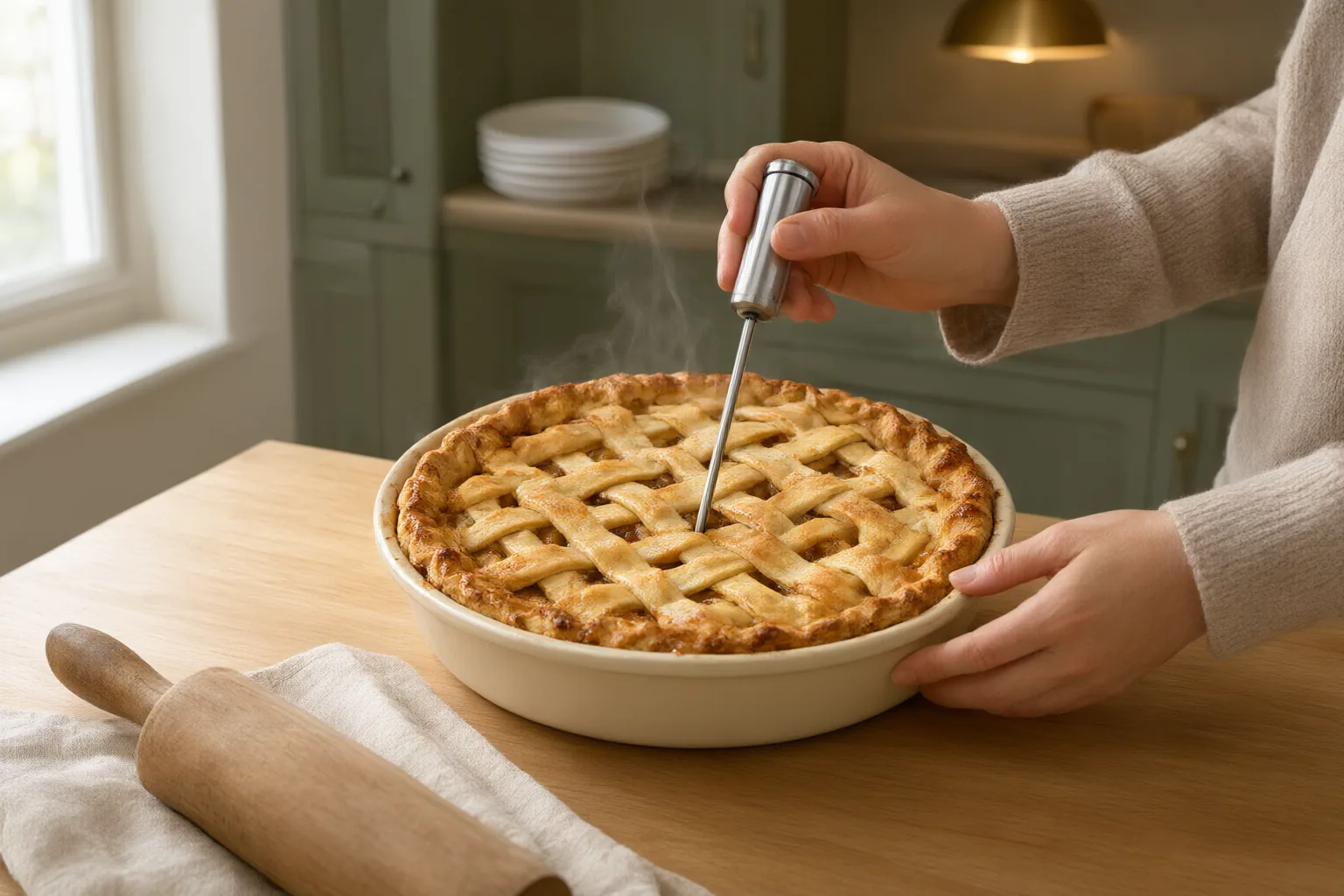 Original editorial hero image for How to Reheat a Refrigerated Pie Without Leaving the Center Cold
