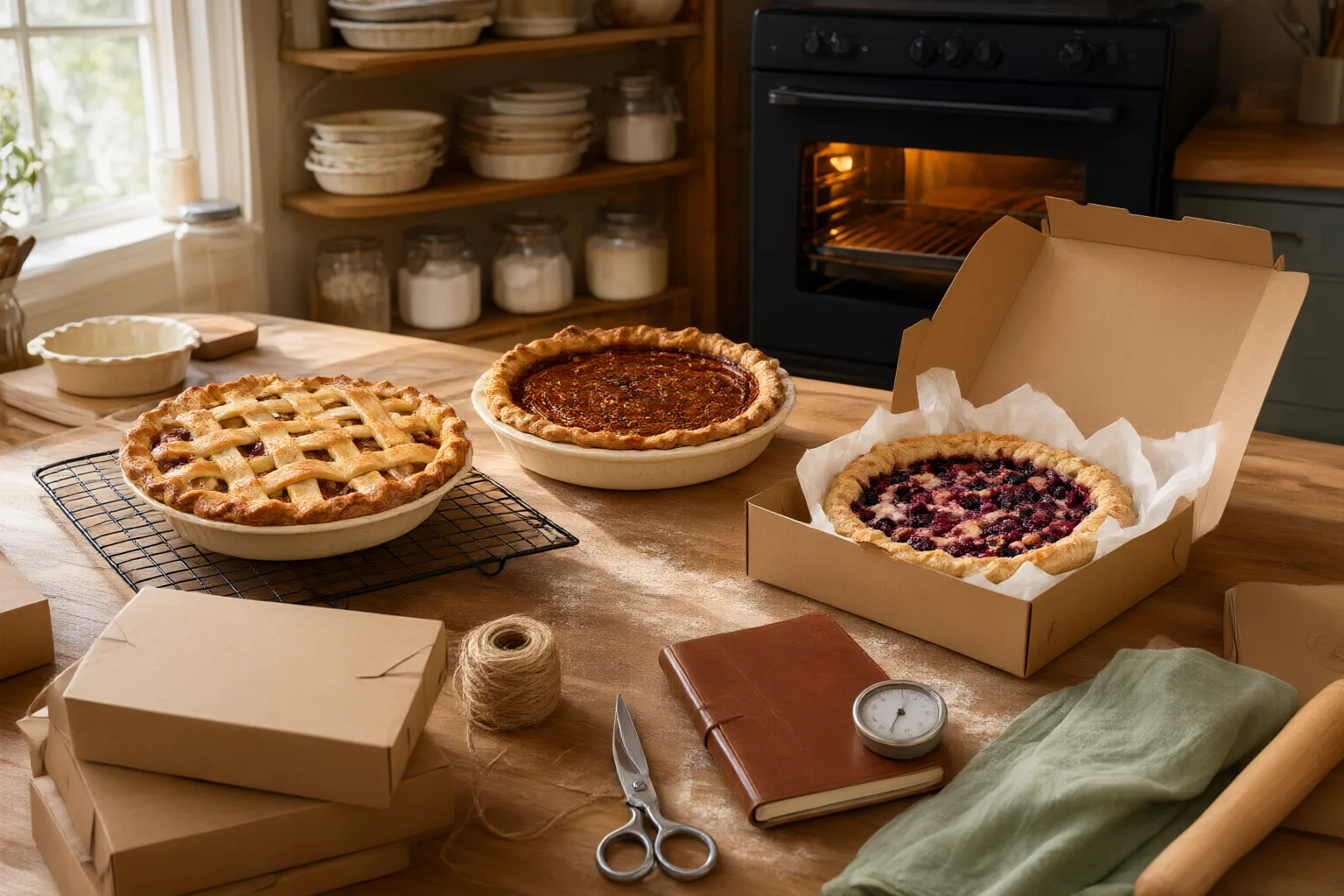 Original editorial hero image for How to Schedule Baking and Delivery for Several Homemade Pies in One Day