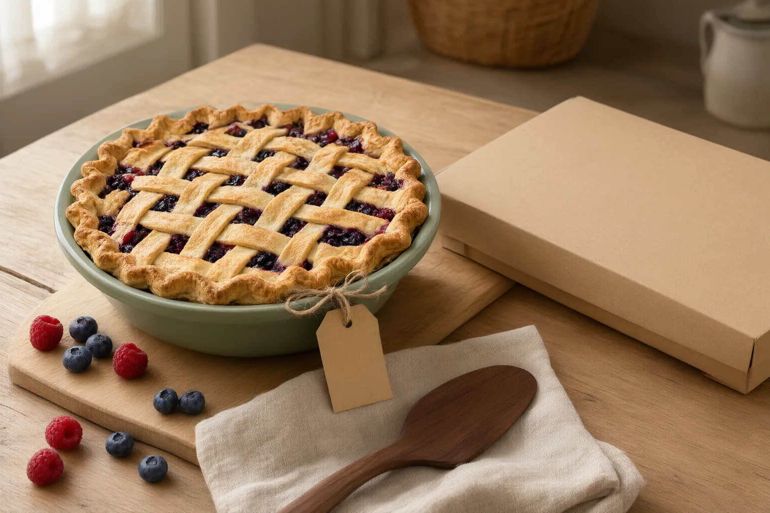 Original editorial hero image for What Care Instructions to Include With a Homemade Pie Gift